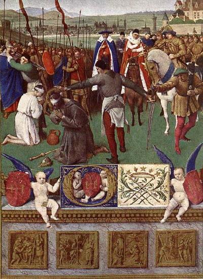 Jean Fouquet The Martyrdom of St James the Great oil painting image